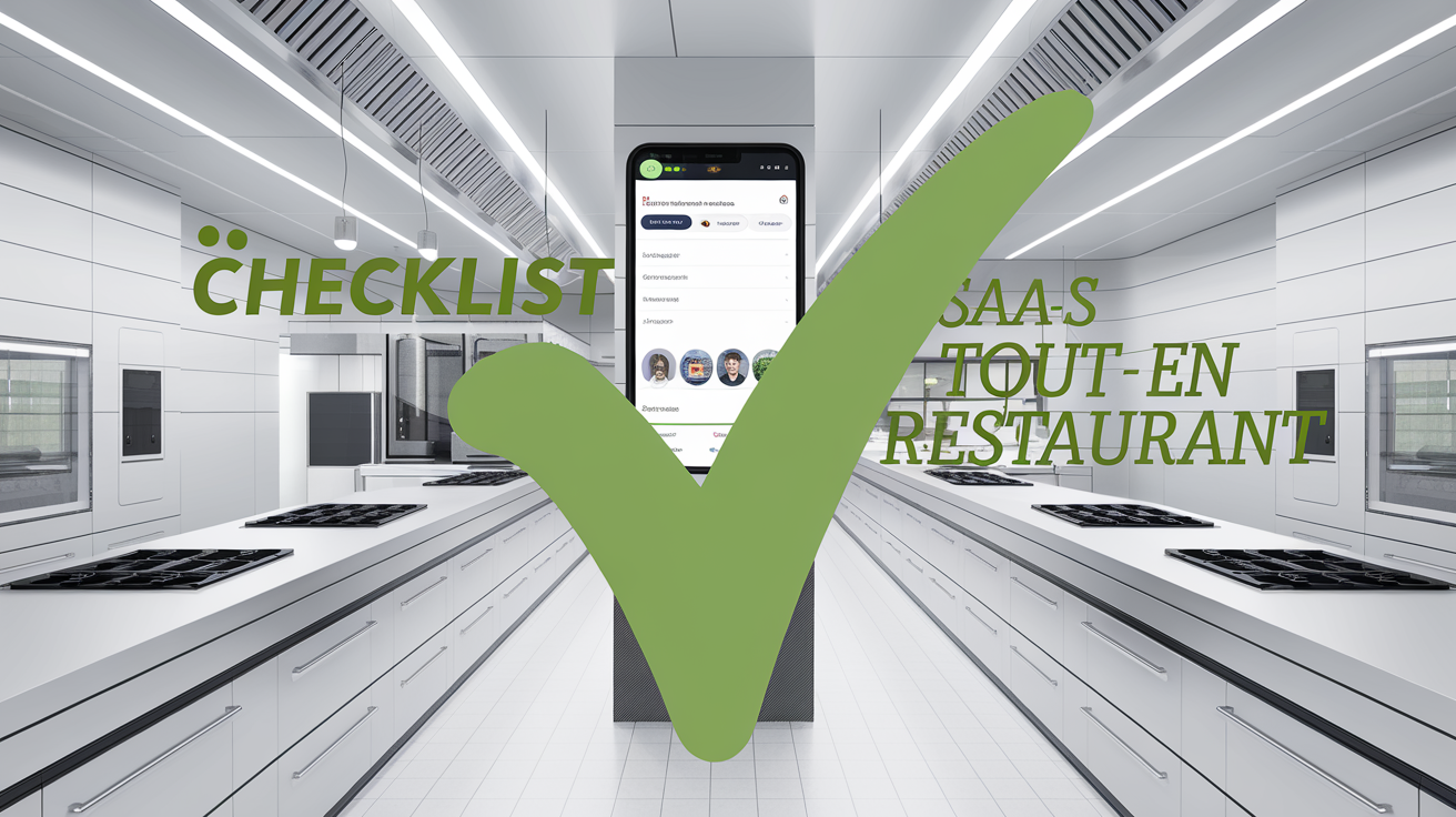 Checklist adoption SaaS restaurant tout-en-un