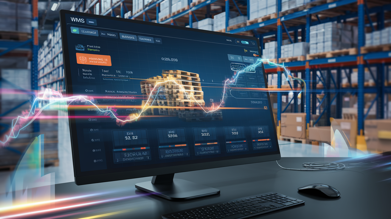 Dashboard WMS illustrant allocation de stock en temps réel