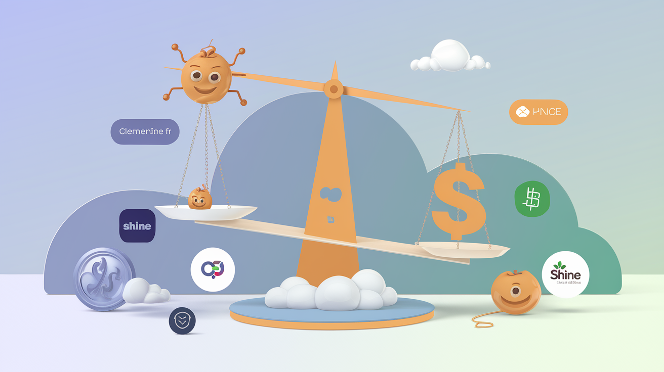 Balance qualité/prix sarcastique – Clementine.fr VS QuickBooks, Shine et Sage