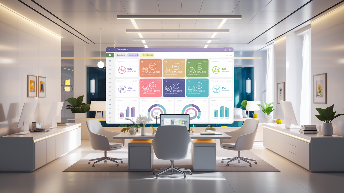 CRM PME clair interactions centralisées