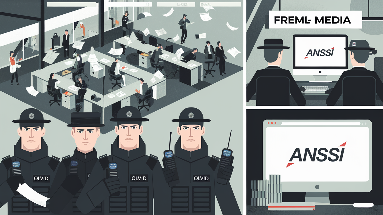 Utilisation d'Olvid en PME, police RAID, ministère français