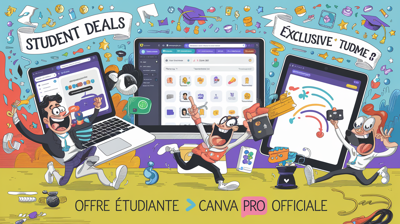 Offre étudiante Canva Pro officielle