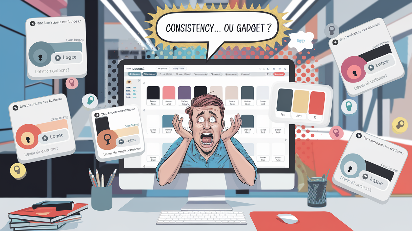 Exemple d’utilisation du kit de marque sur Canva Pro