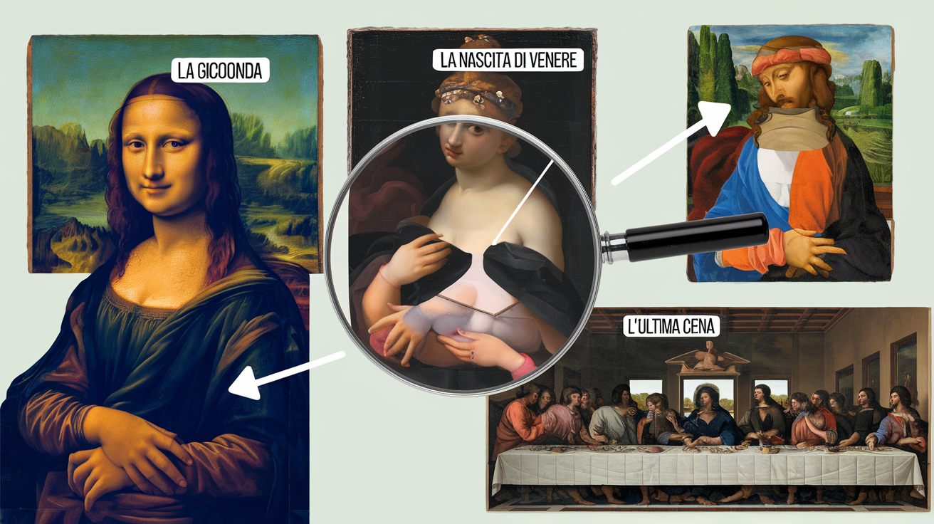 Analyse d'œuvres d'art classiques pour illustrer l'iconographie.