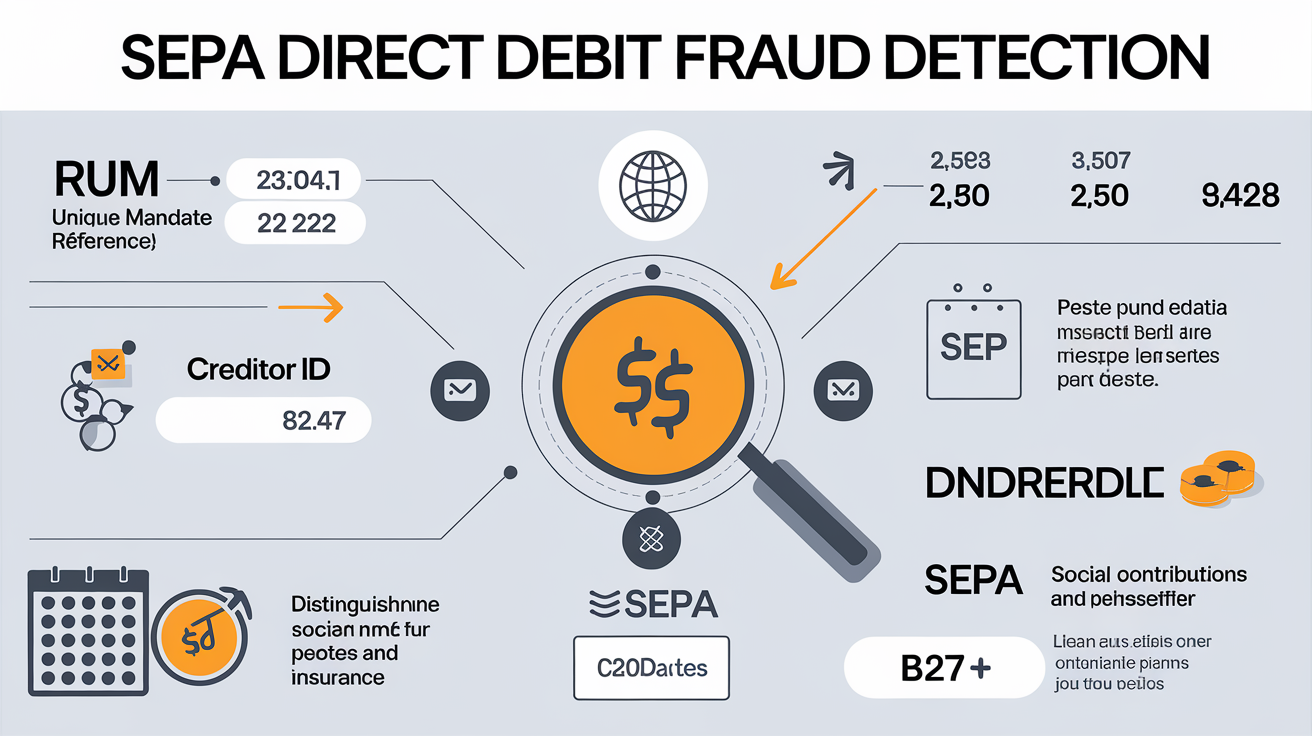 Schéma pour détecter une fraude sur un prélèvement SEPA et gérer les délais