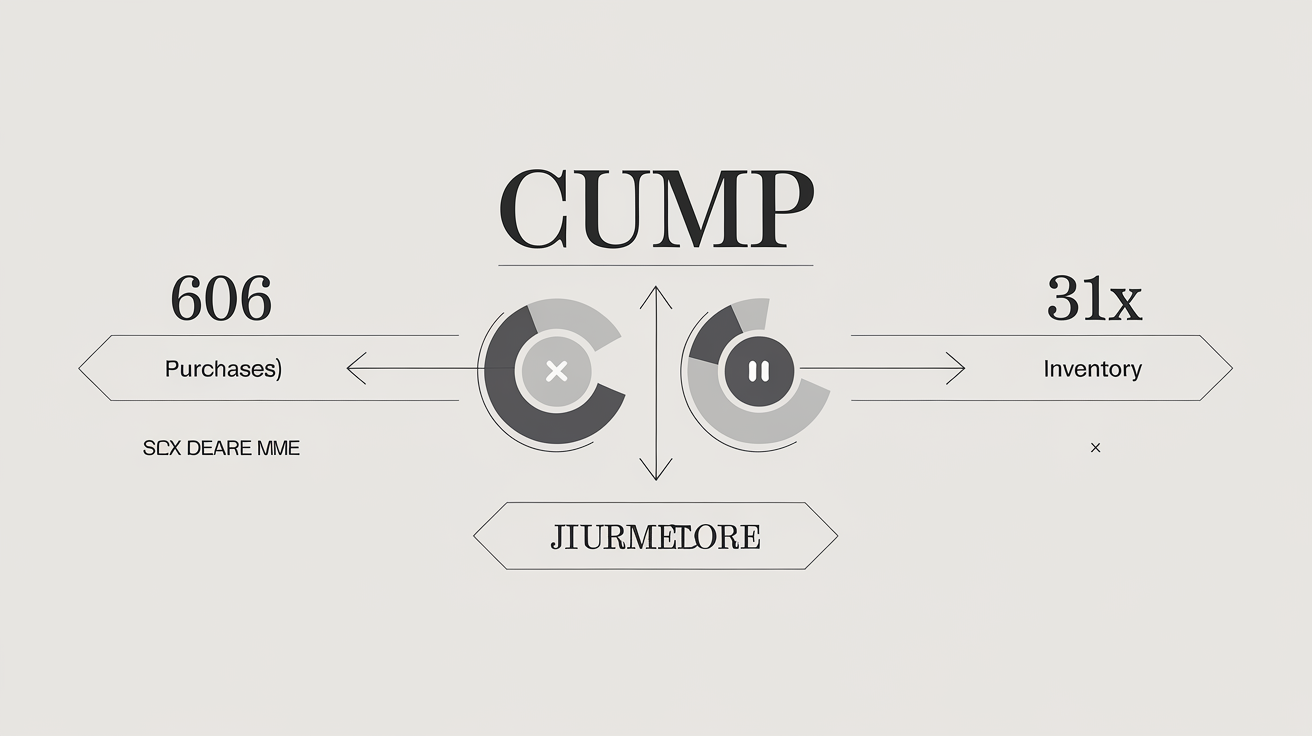 Schéma simplifié des écritures comptables pour le CUMP