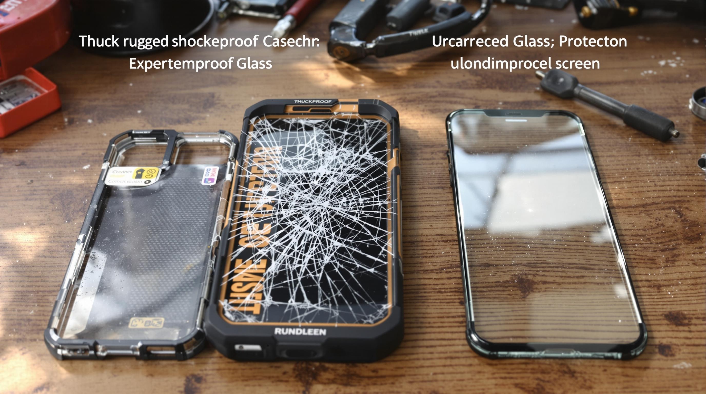 Comparatif des protections pour smartphone : coque antichoc, bumper, verre trempé